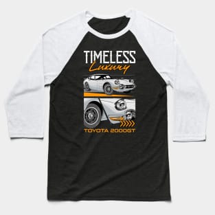 Toyota 2000GT JDM Car Baseball T-Shirt